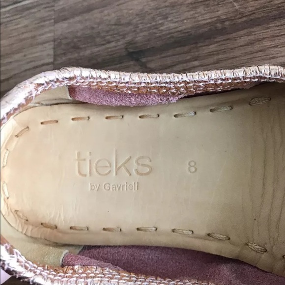 Brand New Tieks, Rose Gold Glam, Size 8 - Picture 5 of 8